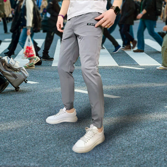 Pantaloni cargo elasticizzati