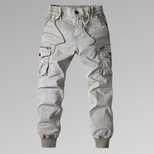 Pantaloni cargo resistenti con elastico in vita