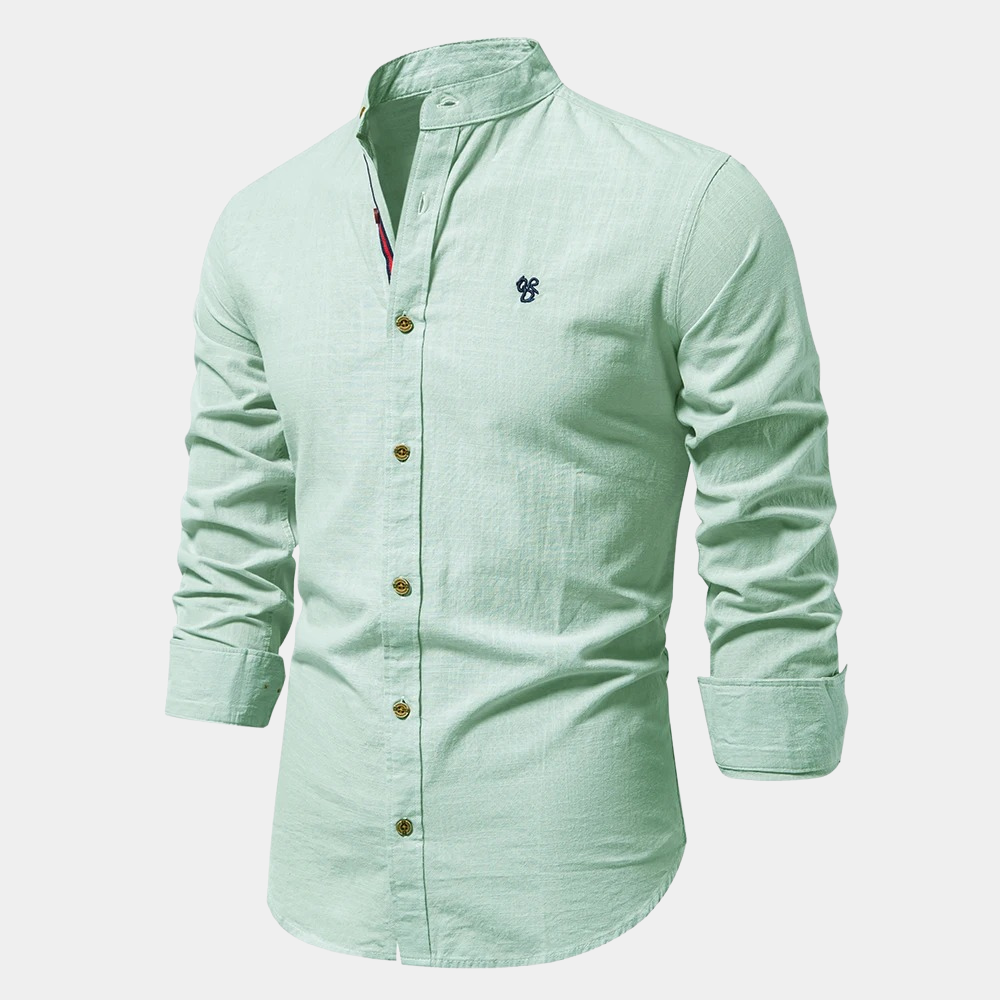 Camicia Lincoln da uomo con colletto corto
