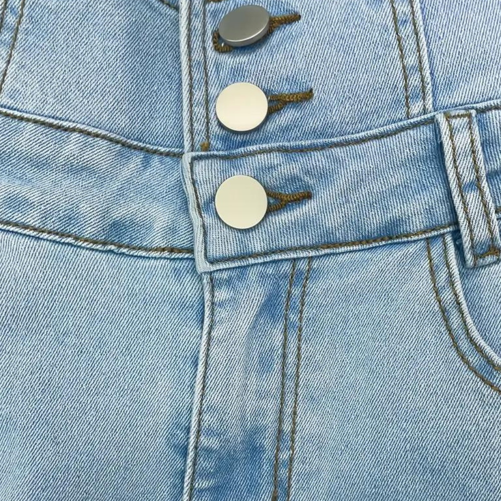 Lore Voss | Jeans a vita alta strappati da donna