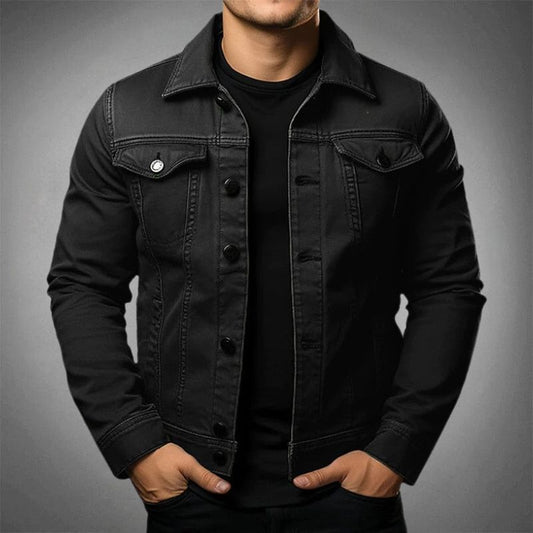 Giacca di jeans moderna da uomo