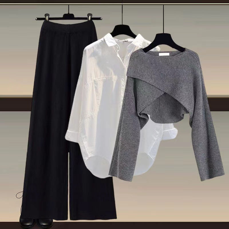 Drune | Bequemes Dreiteiliges Langarm Set