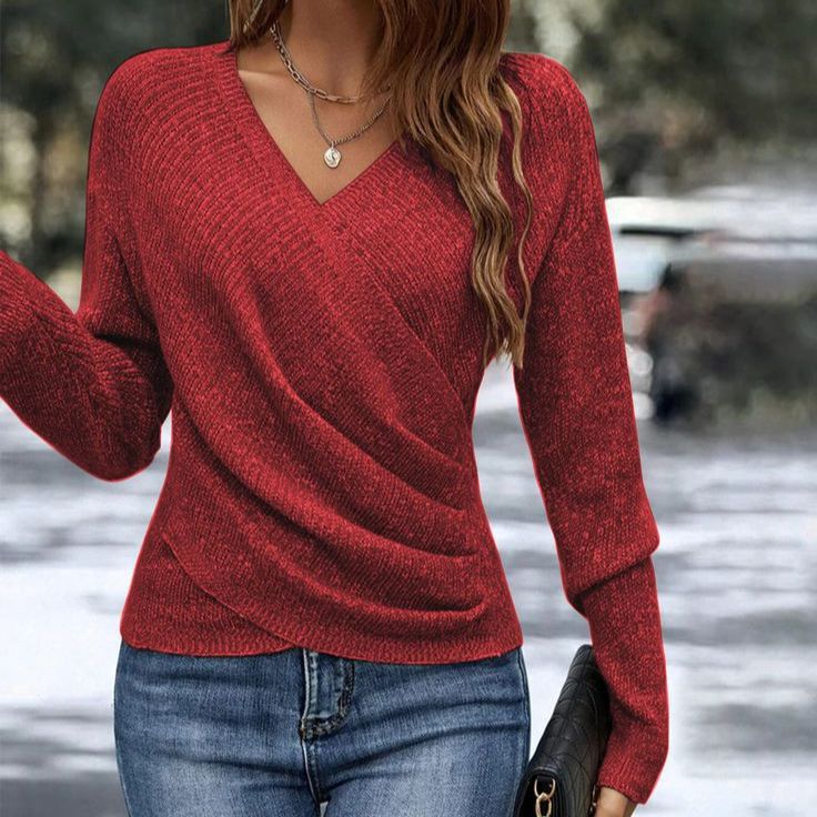 Drune Gekreuzter Pullover