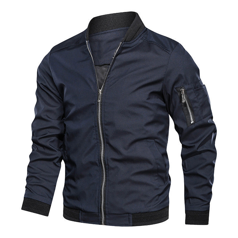Drune | Klassischer Stil Bomberjacke Für Herren
