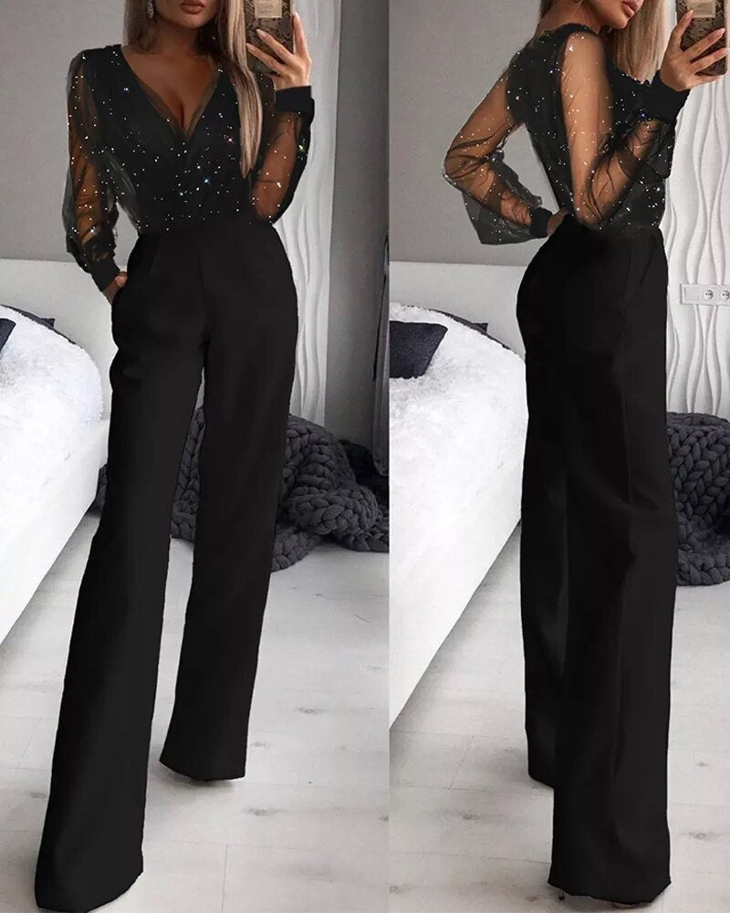 Drune Lässige einfarbige reguläre Jumpsuits