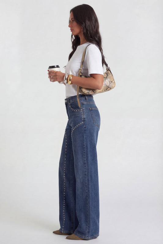 Jeans Borchie Chic | Lore Voss