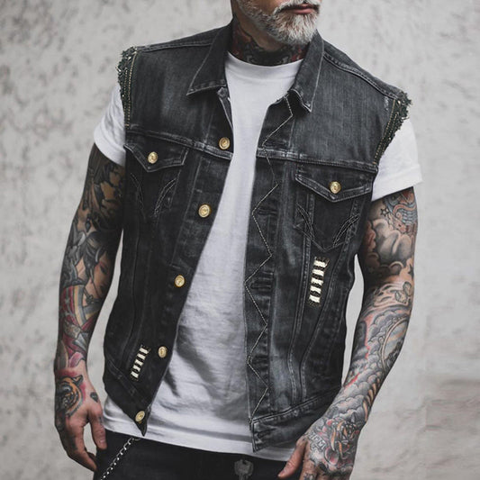 Gilet in denim da uomo: casual, versatili e comodi