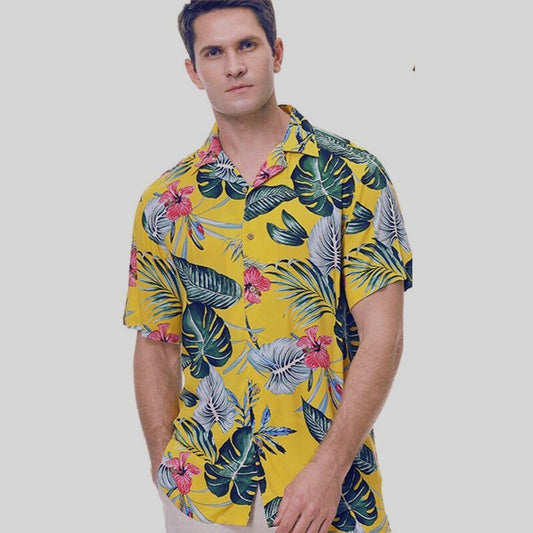 Camicia estiva con bottoni