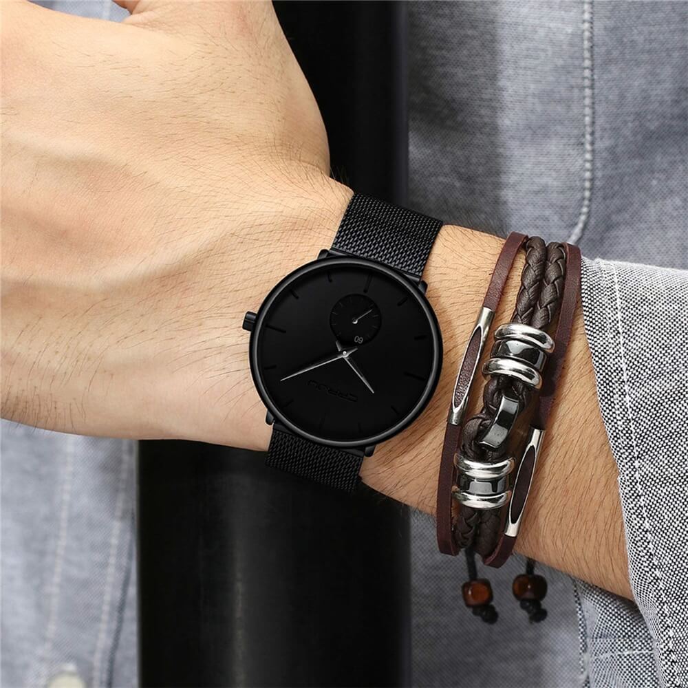 Drune | Zeitlose, Minimalistische Herrenuhr