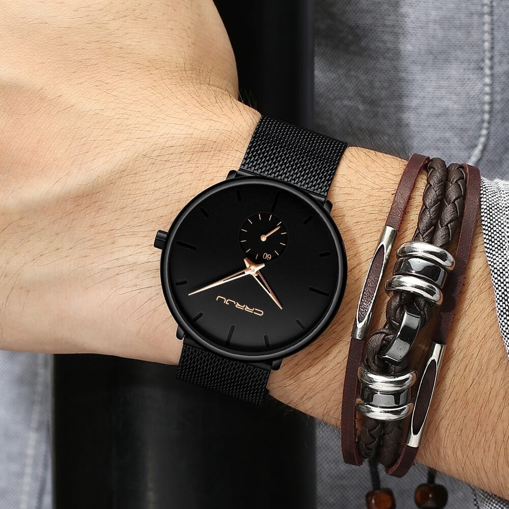Drune | Zeitlose, Minimalistische Herrenuhr