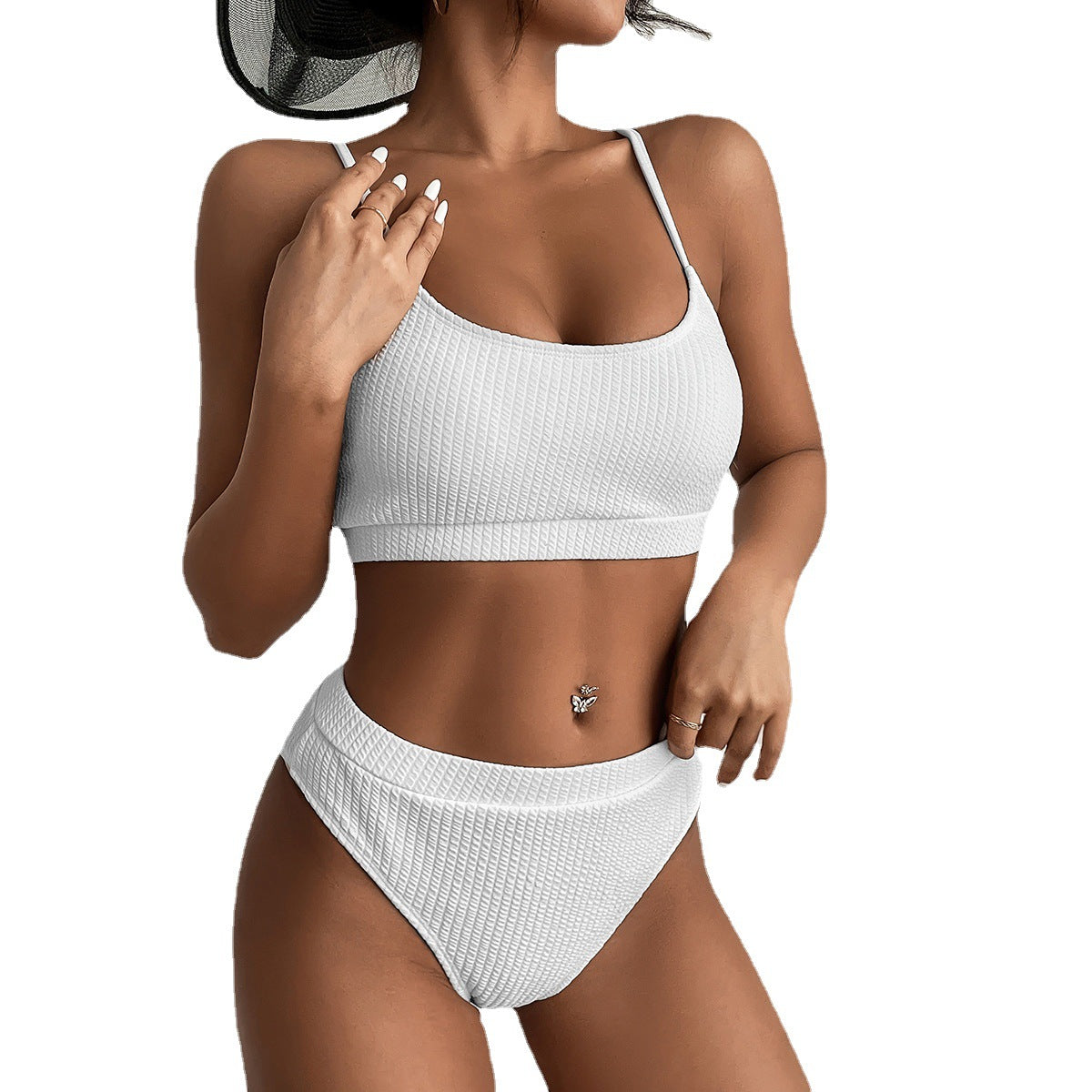 Drune Bikini |  Bequemer Bikini mit High-Waist-Slip