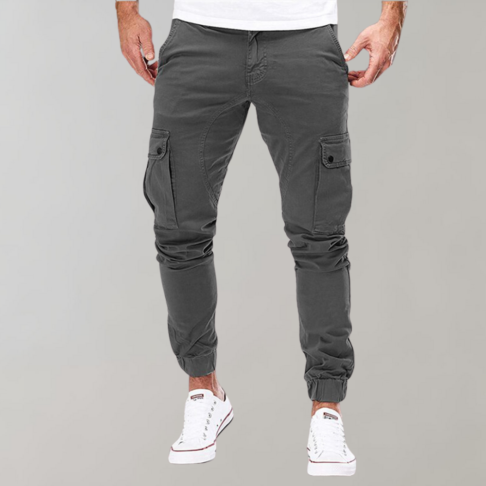 Drune | Herren Cargo Hose Trendy & Komfortabel Mit Praktischen Taschen