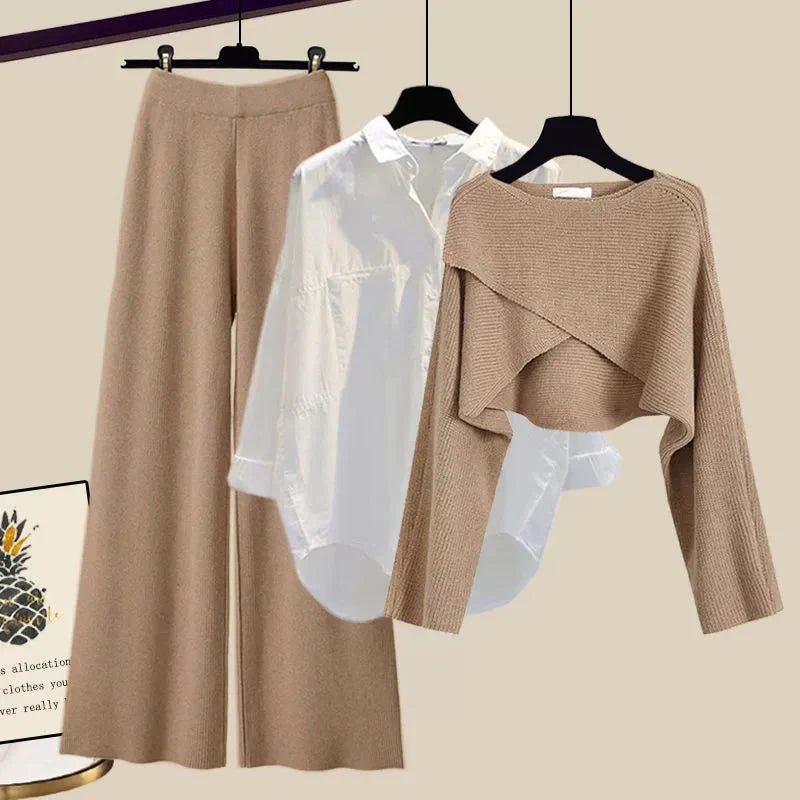 Drune | Bequemes Dreiteiliges Langarm Set