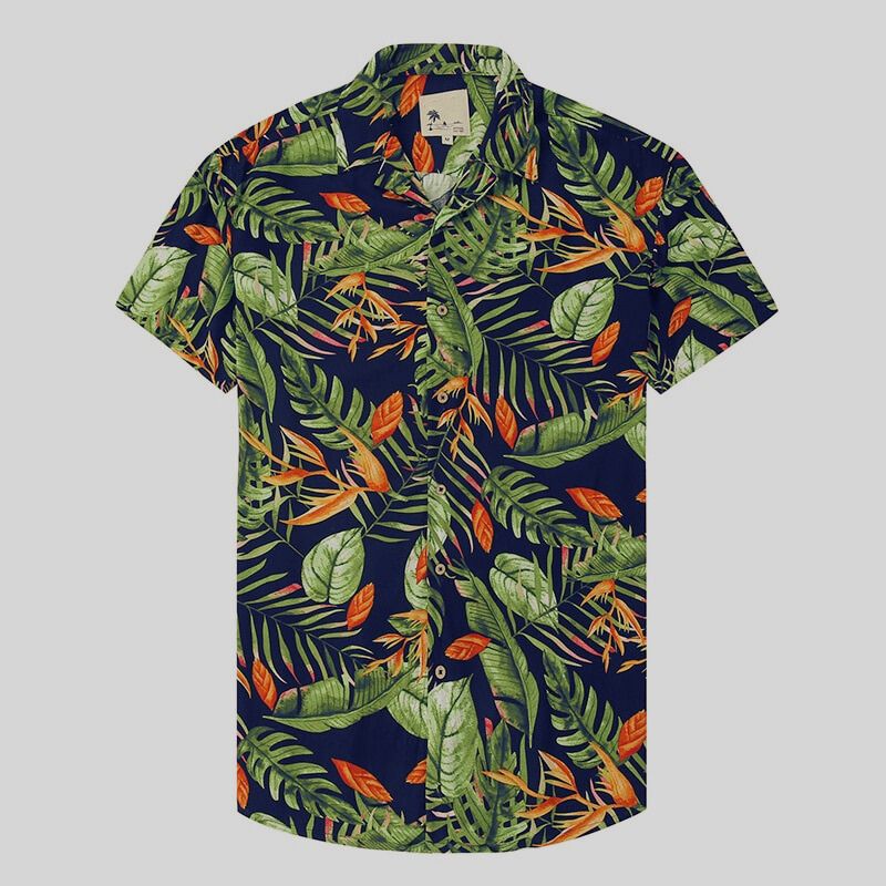 Camicia estiva con bottoni