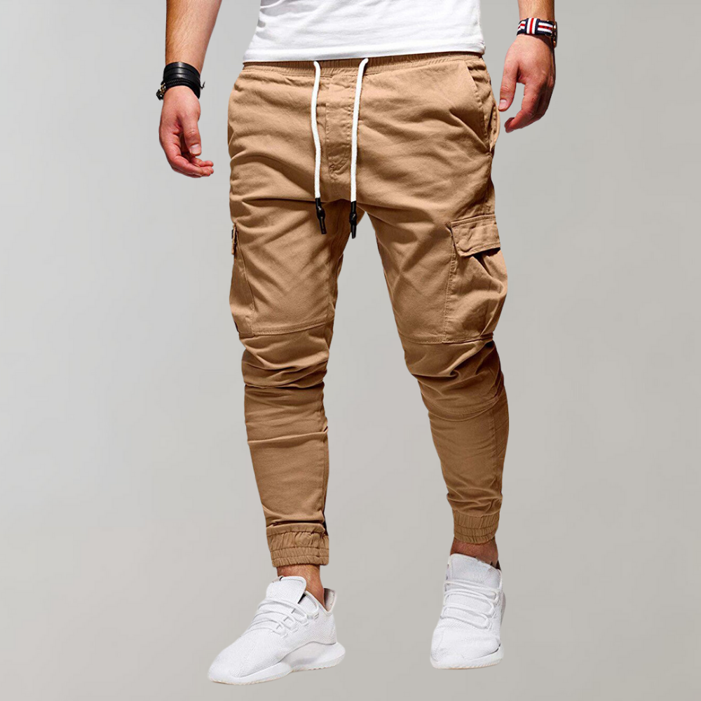 Drune | Herren Cargo Hose Trendy & Komfortabel Mit Praktischen Taschen