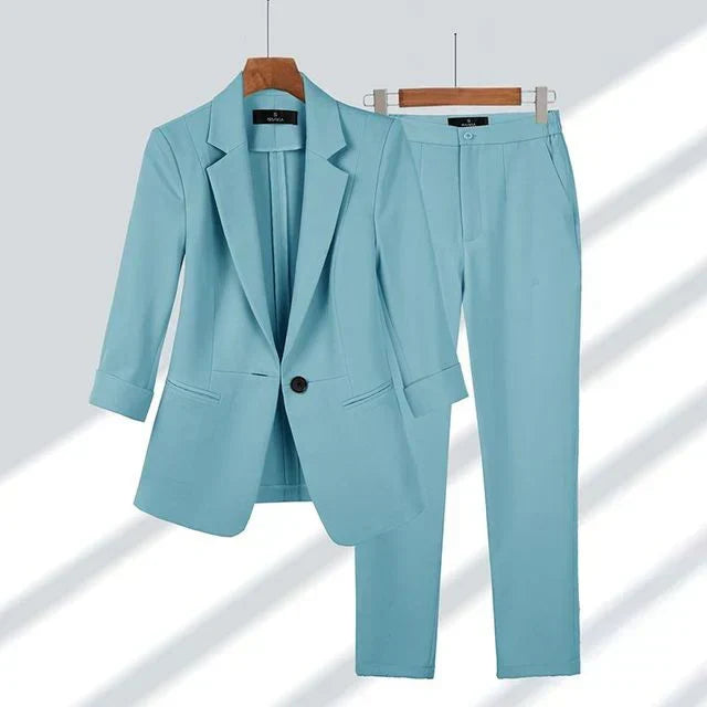 Drune | Blazer Mit Hosen Satz Stilvoll