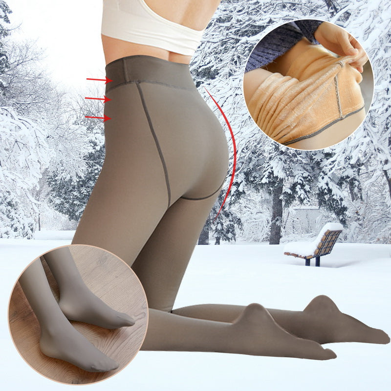 Drune | Warme Superstretch Plüschstrumpfhose