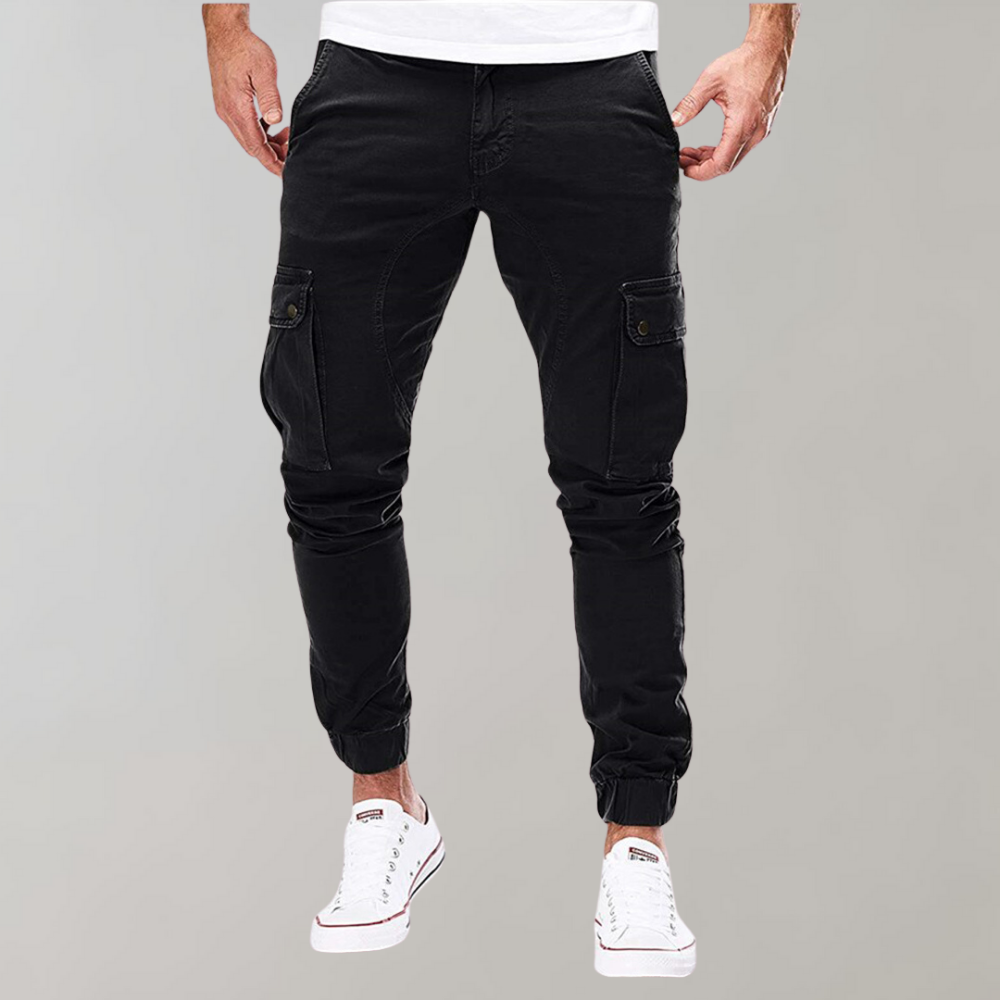 Drune | Herren Cargo Hose Trendy & Komfortabel Mit Praktischen Taschen