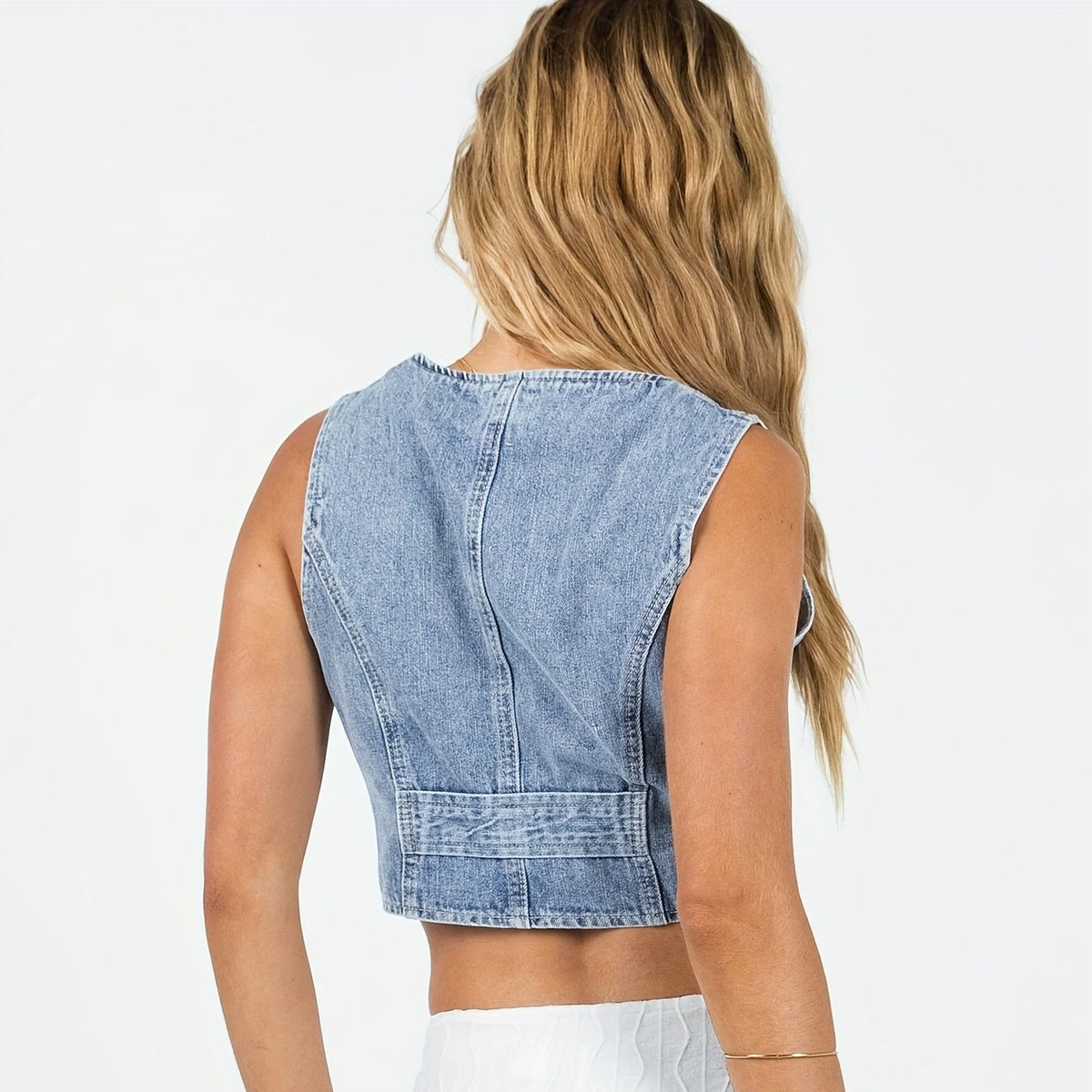 Lore voss| Gilet in denim da donna