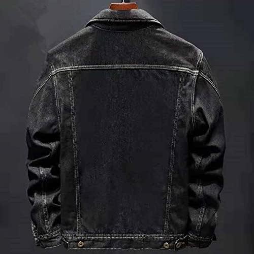 Giacca invernale da uomo in denim