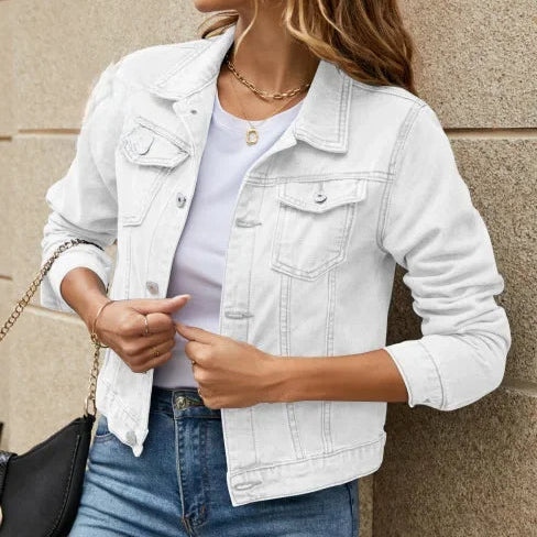 Lore Voss| Giacca in denim dal look disinvolto per donna