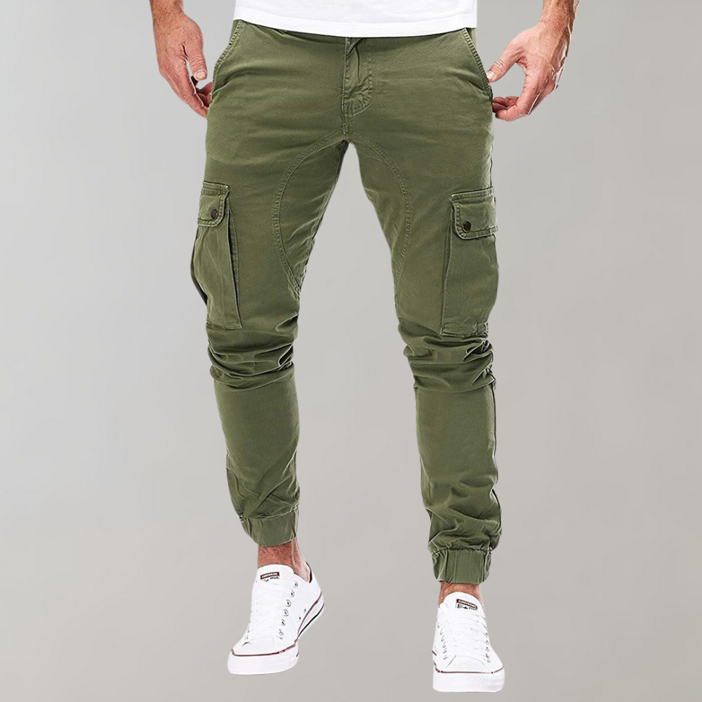 Drune | Herren Cargo Hose Trendy & Komfortabel Mit Praktischen Taschen