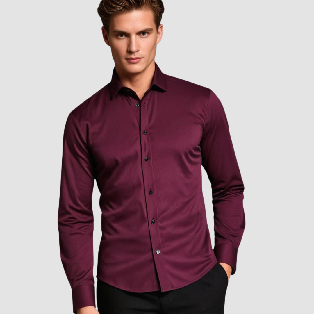 Camicia elasticizzata da uomo
