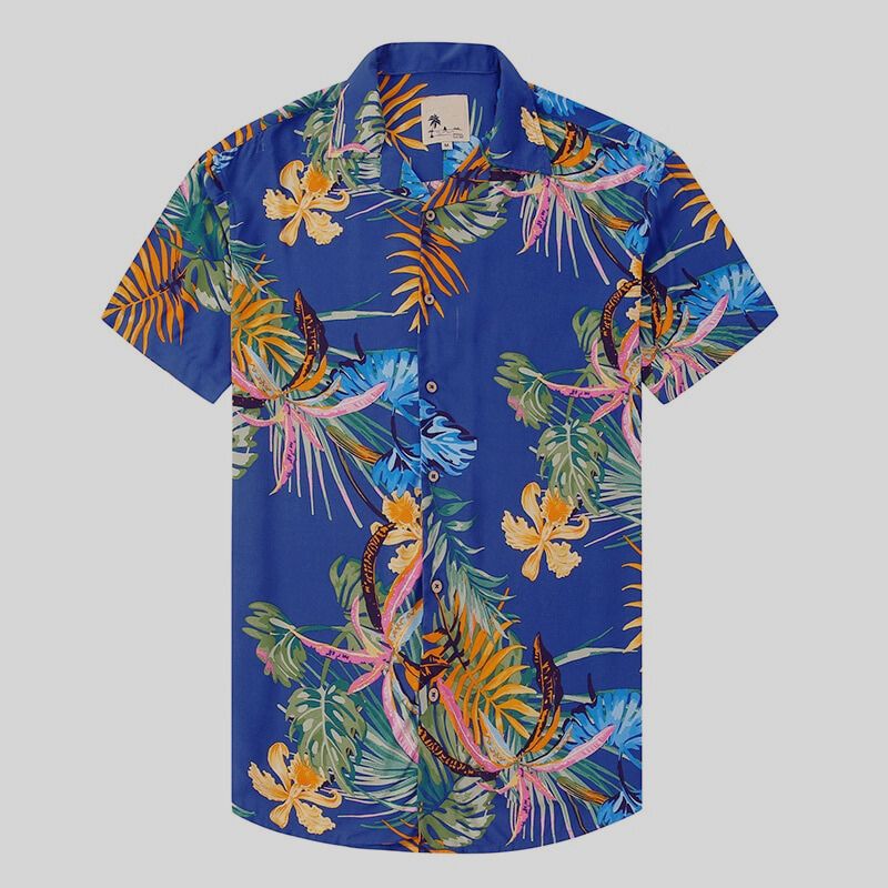 Camicia estiva con bottoni