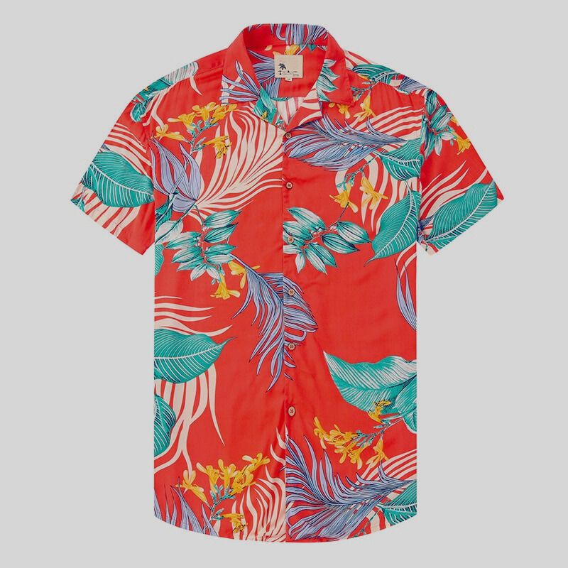 Camicia estiva con bottoni