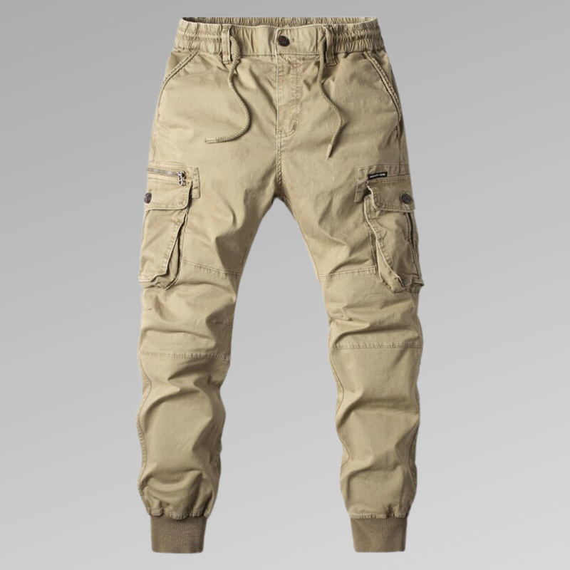 Pantaloni cargo resistenti con elastico in vita