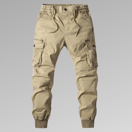 Pantaloni cargo resistenti con elastico in vita