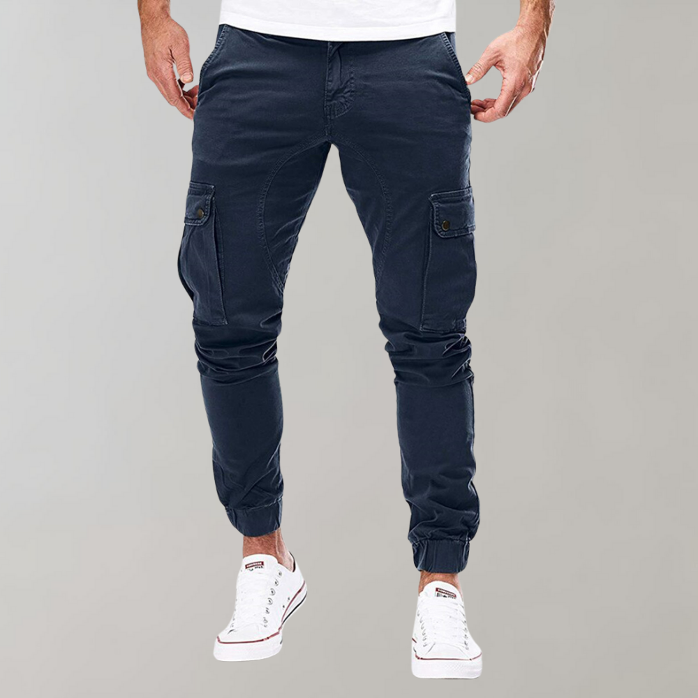 Drune | Herren Cargo Hose Trendy & Komfortabel Mit Praktischen Taschen
