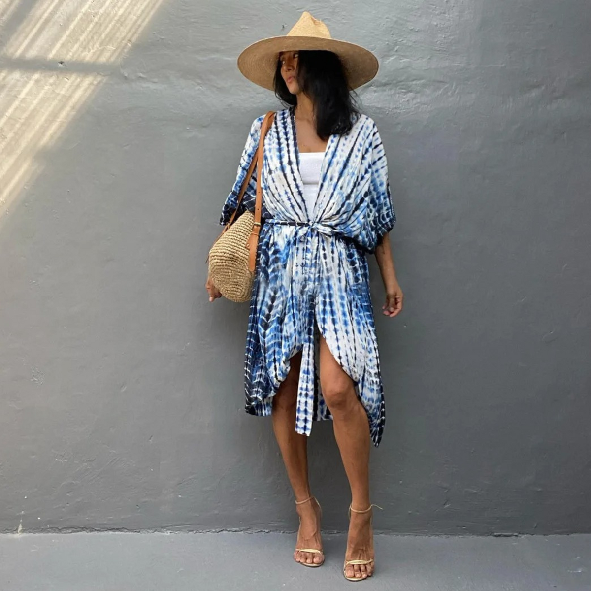 Drune | Sommer Print Kimono Für Damen