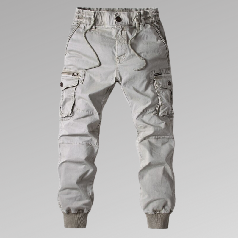 Pantaloni cargo resistenti con elastico in vita