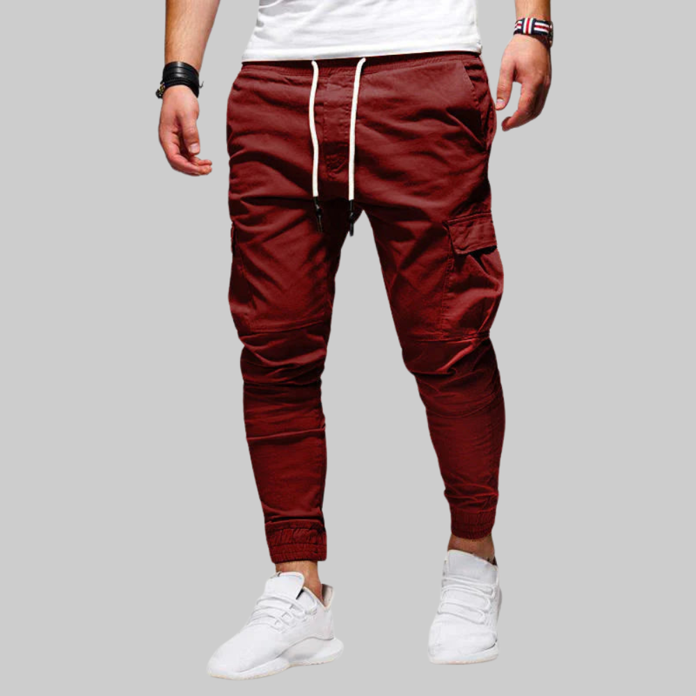 Drune | Herren Cargo Hose Trendy & Komfortabel Mit Praktischen Taschen