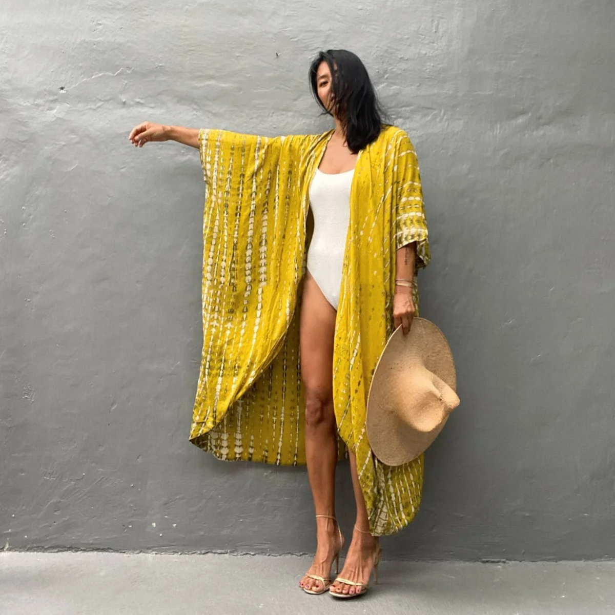 Drune | Sommer Print Kimono Für Damen