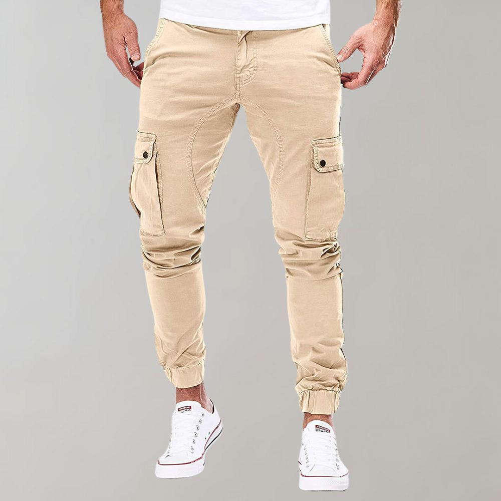 Drune | Herren Cargo Hose Trendy & Komfortabel Mit Praktischen Taschen