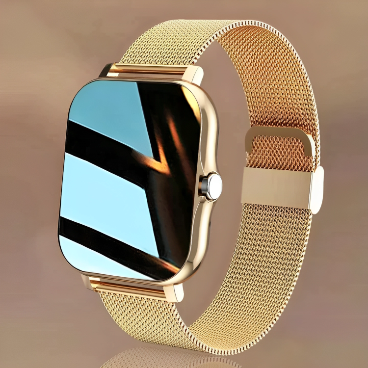 Drune – Fortschrittliche Smartwatch, Metall-Mesh-Armband