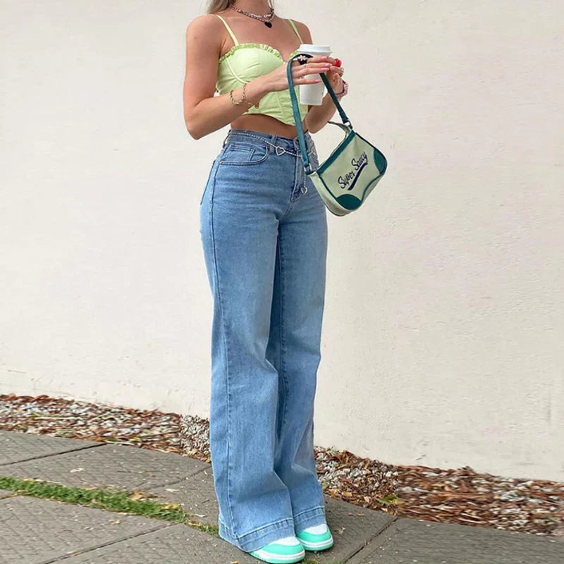Jeans estivi da donna a vita media