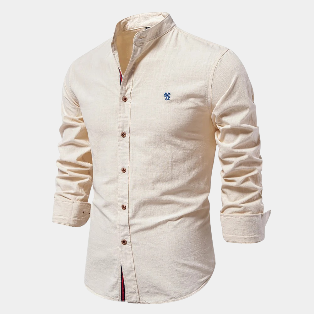 Camicia Lincoln da uomo con colletto corto