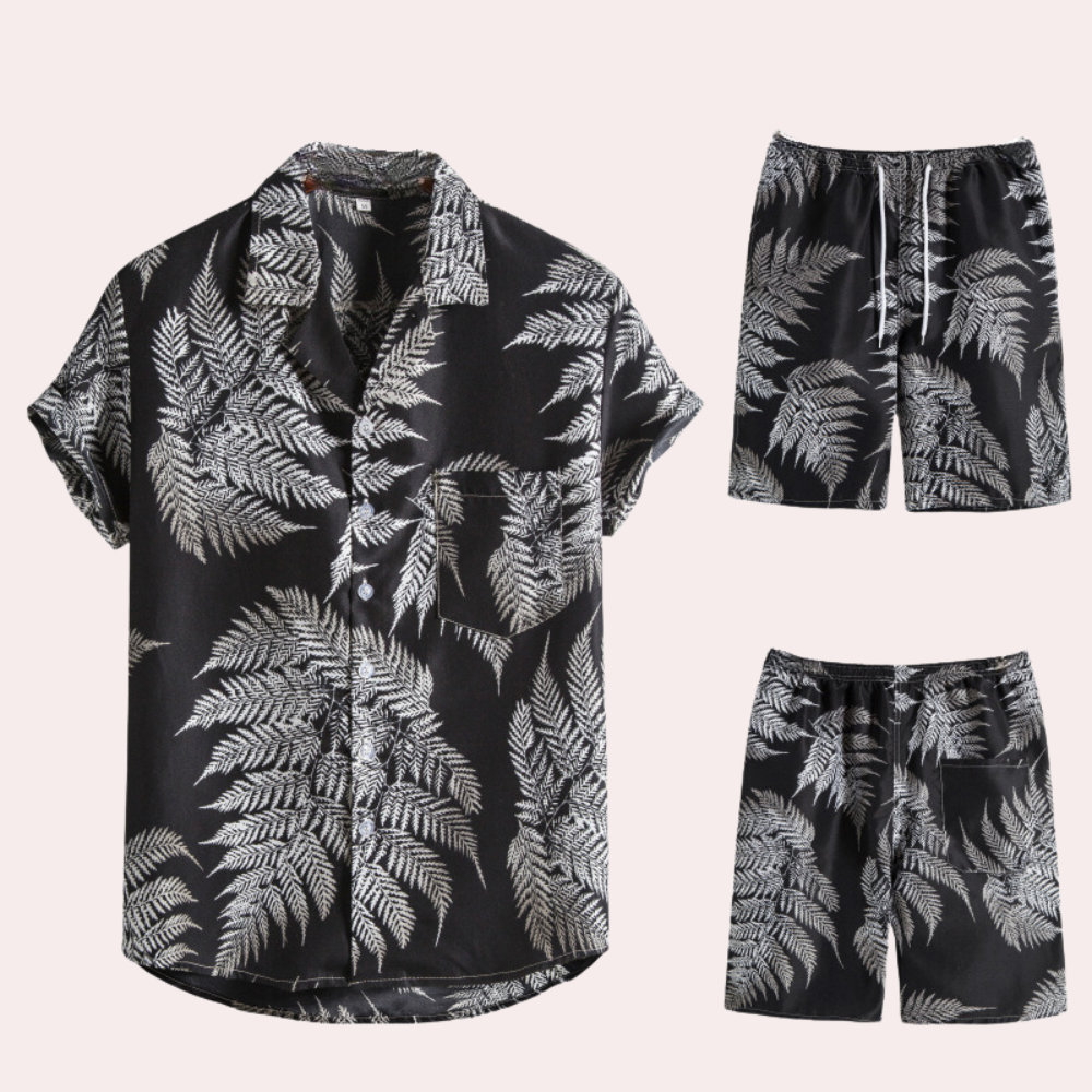Drune | Herren Hawaii Zweiteiler