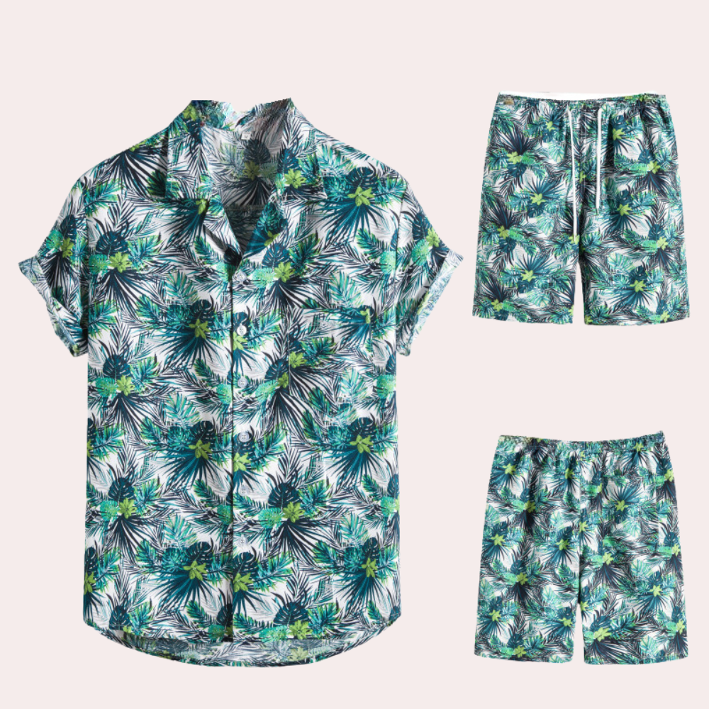 Drune | Herren Hawaii Zweiteiler