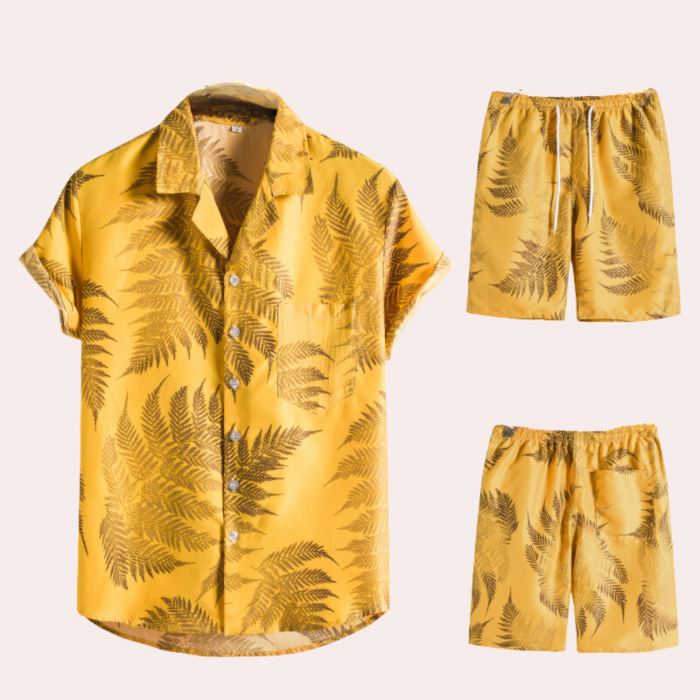 Drune | Herren Hawaii Zweiteiler