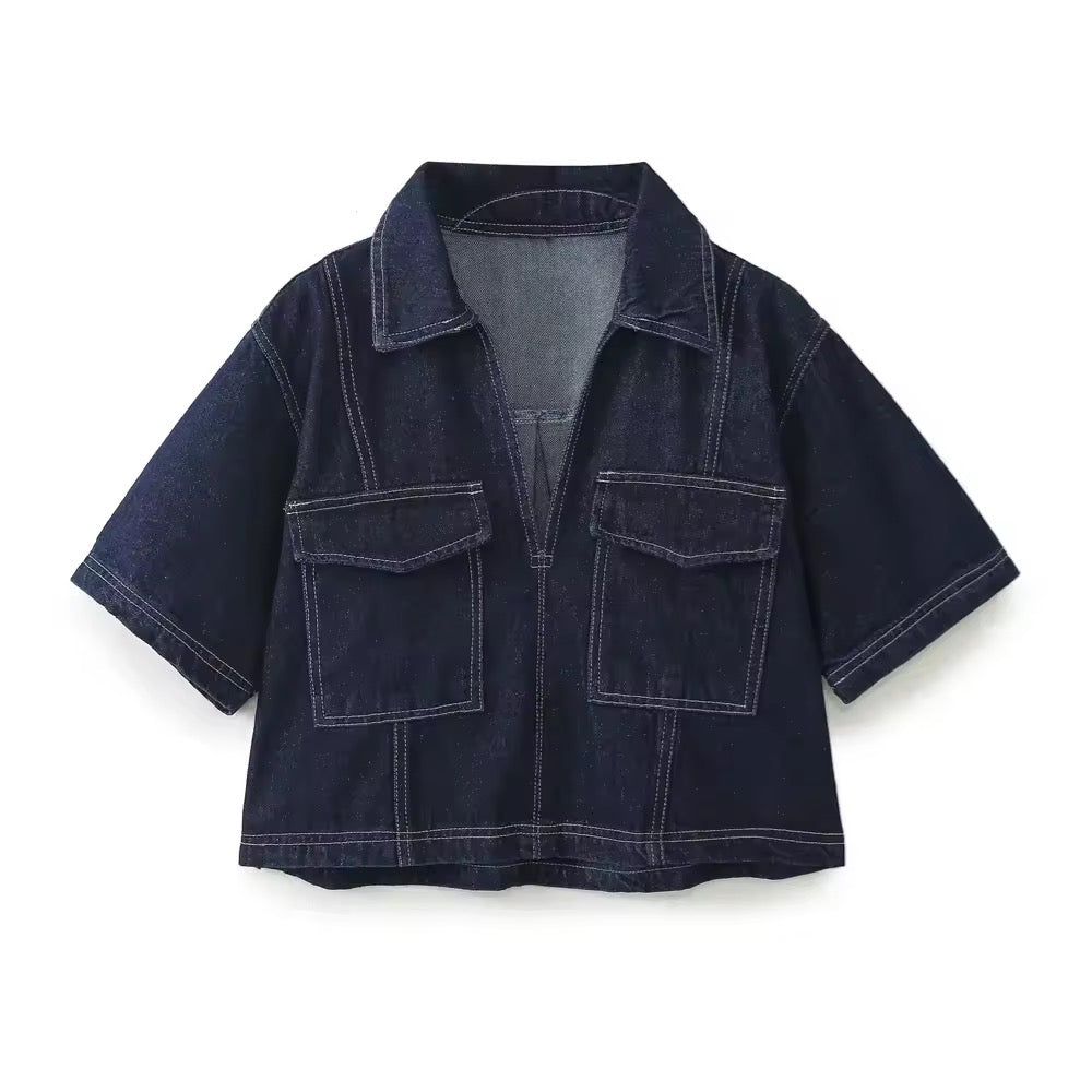 Drune | Trendiges Denim Satz Urban Chic