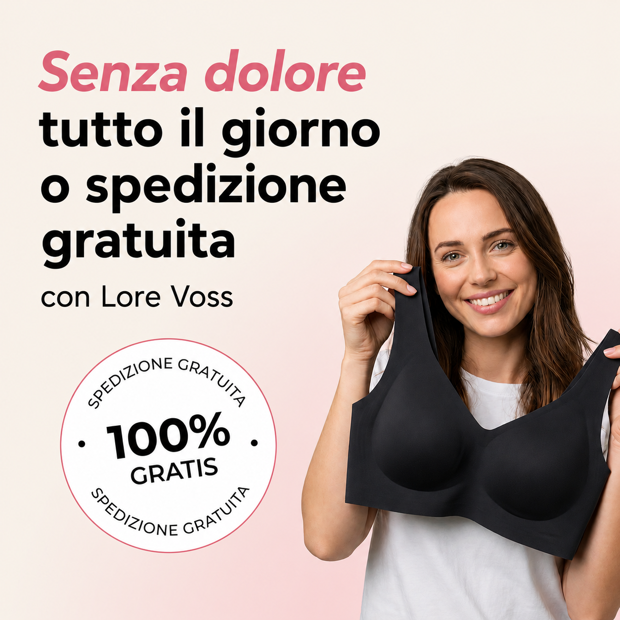 LORE VOSS - Reggiseno senza cuciture