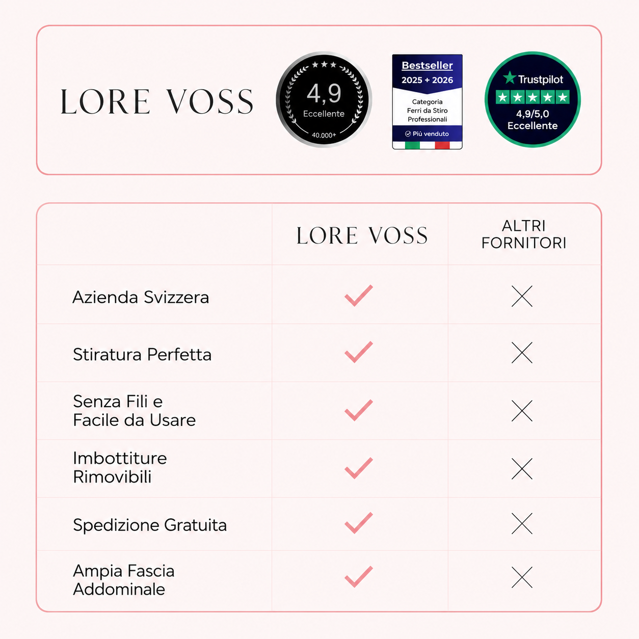 LORE VOSS - Reggiseno senza cuciture