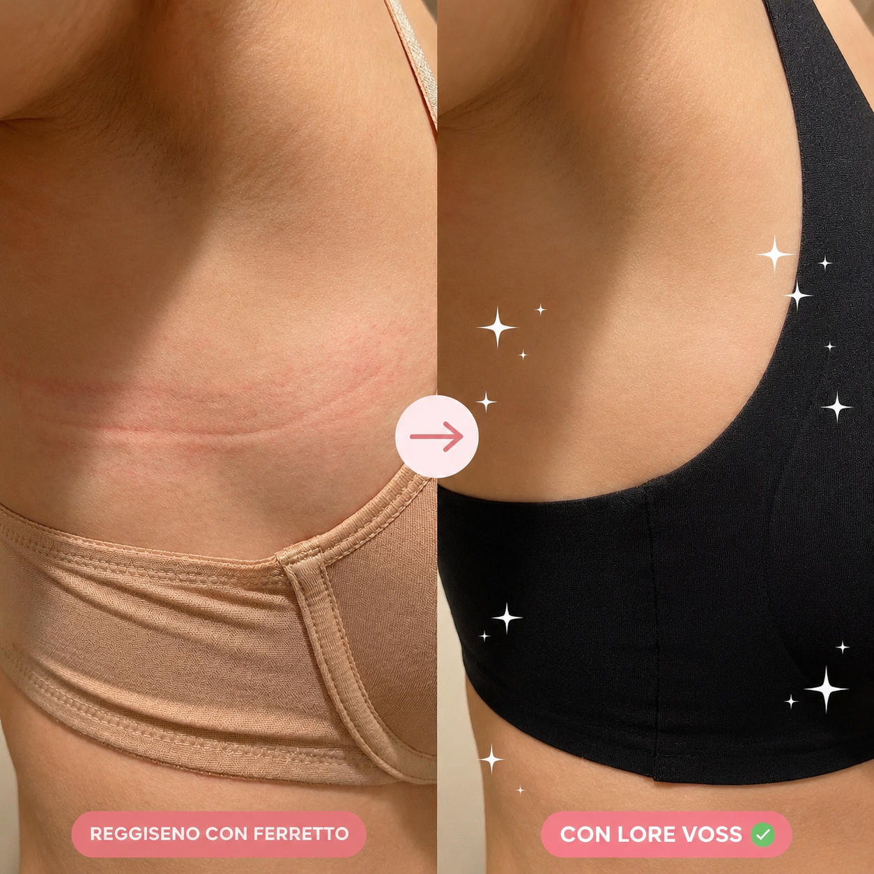 LORE VOSS - Reggiseno senza cuciture