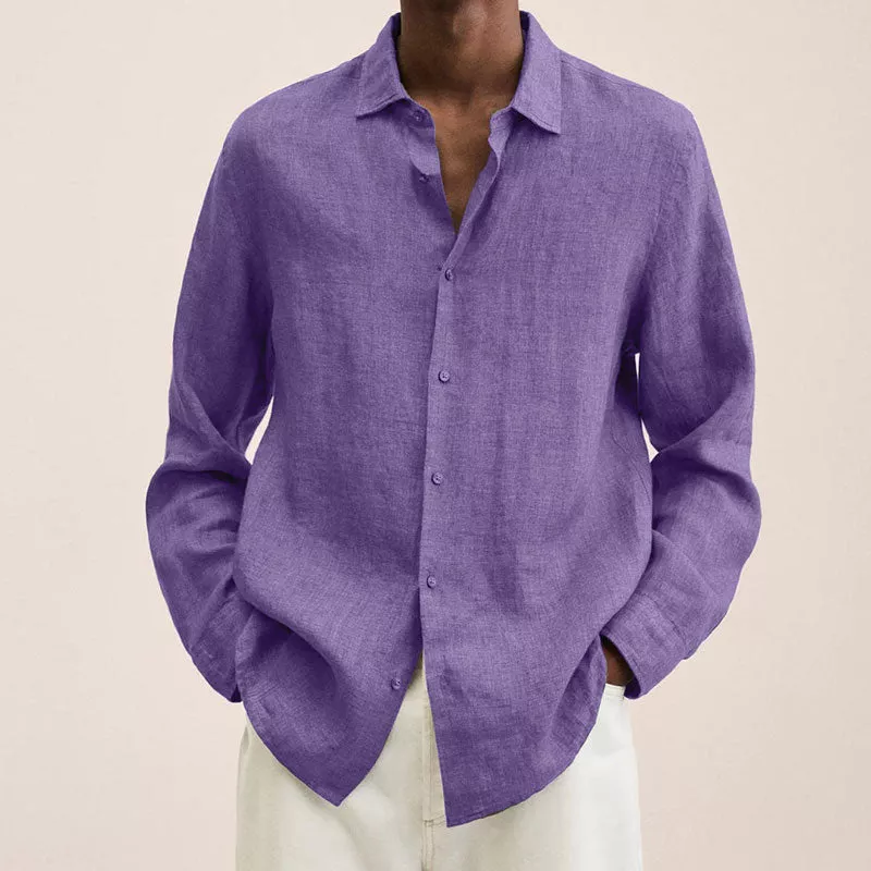 Camicia estiva in lino