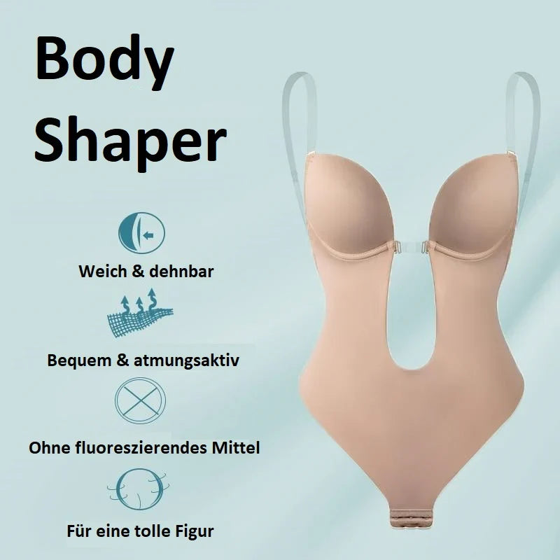 Drune | Rückenfreier Body-BH Für Unsichtbaren Halt Für Frauen