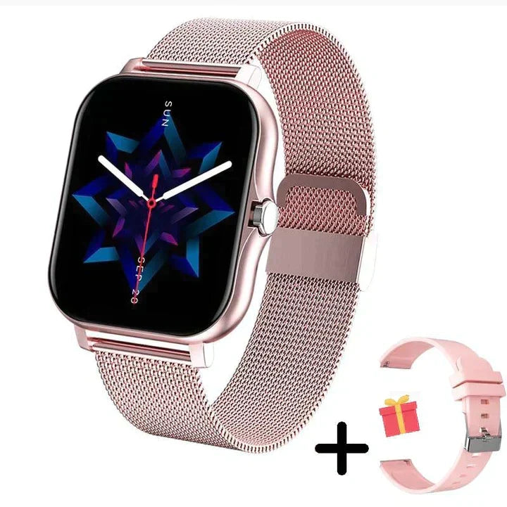 Drune – Fortschrittliche Smartwatch, Metall-Mesh-Armband